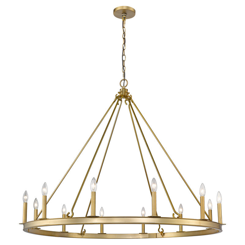 Z-Lite 482R-12 - Barclay 12 Light 48" Chandelier