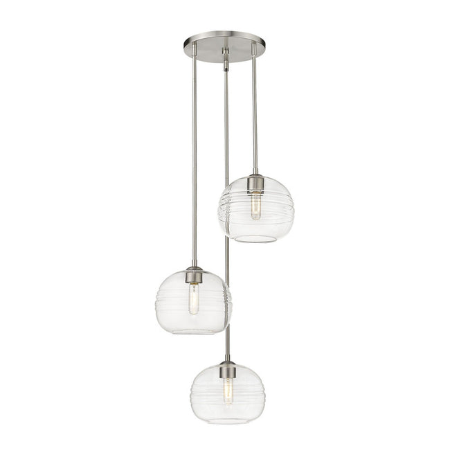 Z-Lite 486P10-3R - Harmony 3 Light 20" Pendant