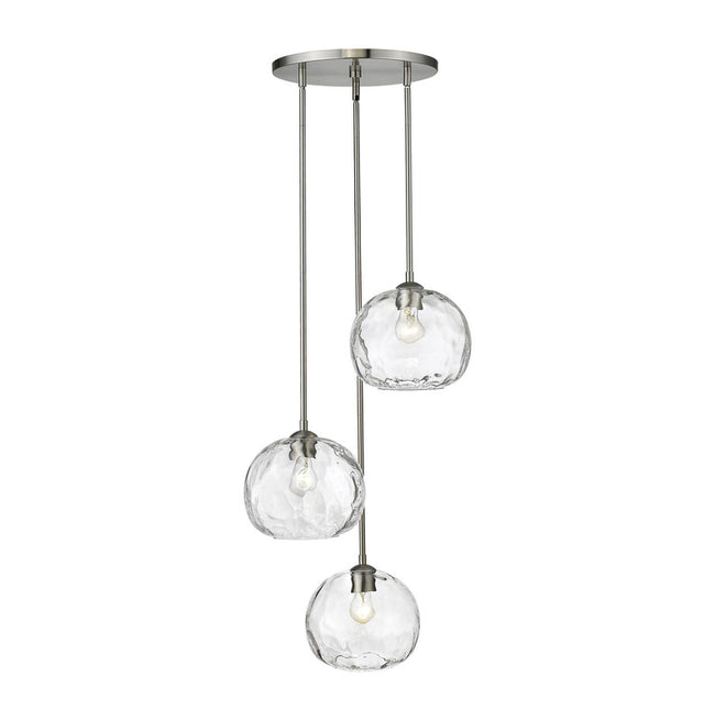 Z-Lite 490P10-3R - Chloe 3 Light 20" Pendant