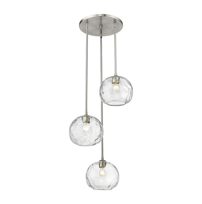 Z-Lite 490P10-3R - Chloe 3 Light 20" Pendant