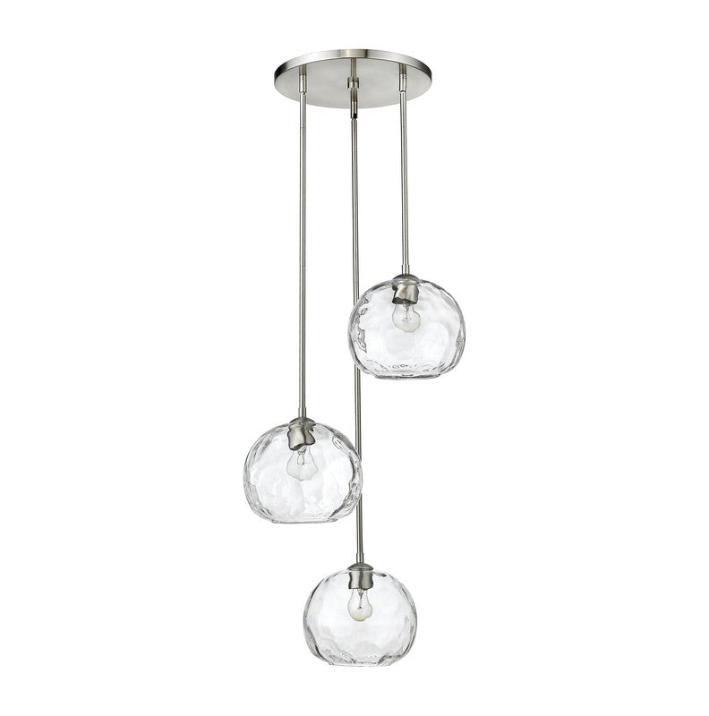 Z-Lite 490P10-3R - Chloe 3 Light 20" Pendant