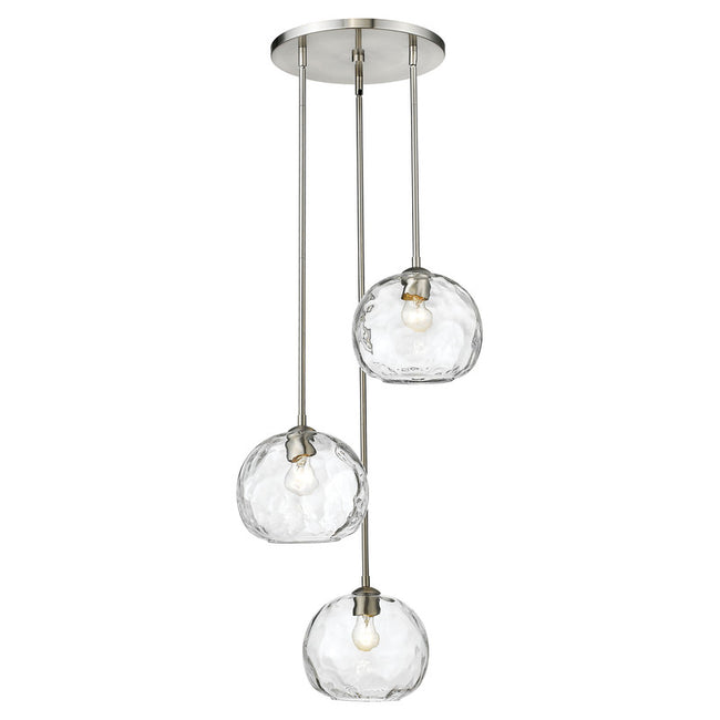 Z-Lite 490P10-3R - Chloe 3 Light 20" Pendant