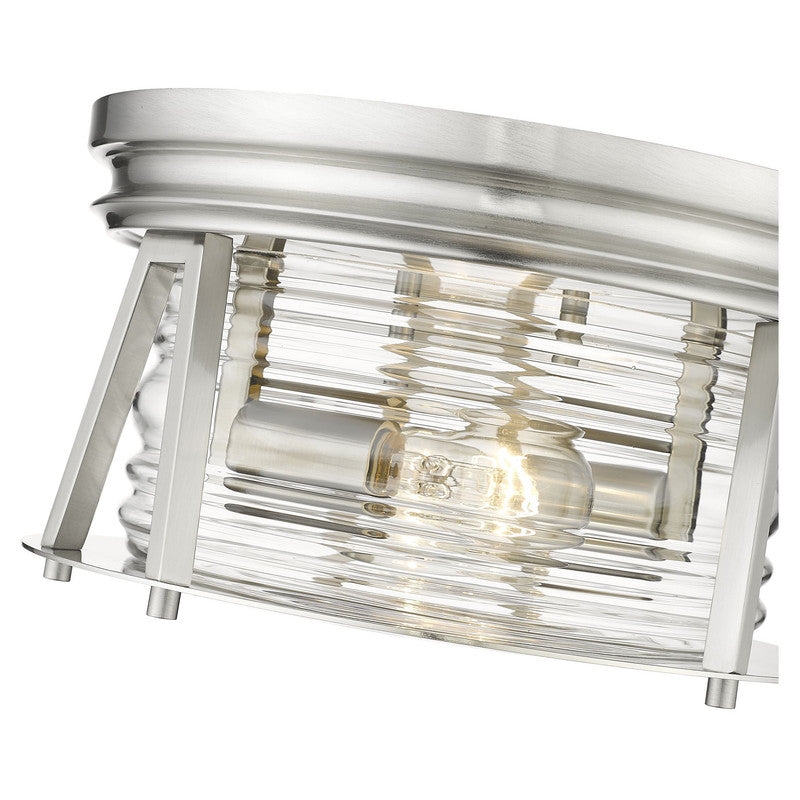 Z-Lite 491F2 - Cape Harbor 2 Light 12" Flush Mount