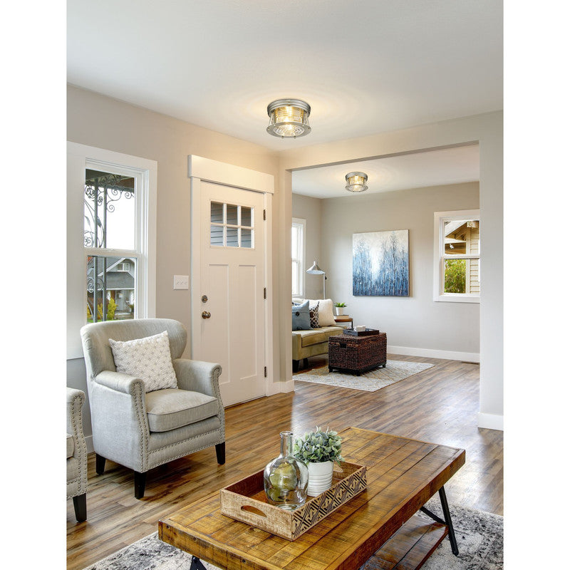 Z-Lite 491F2 - Cape Harbor 2 Light 12" Flush Mount