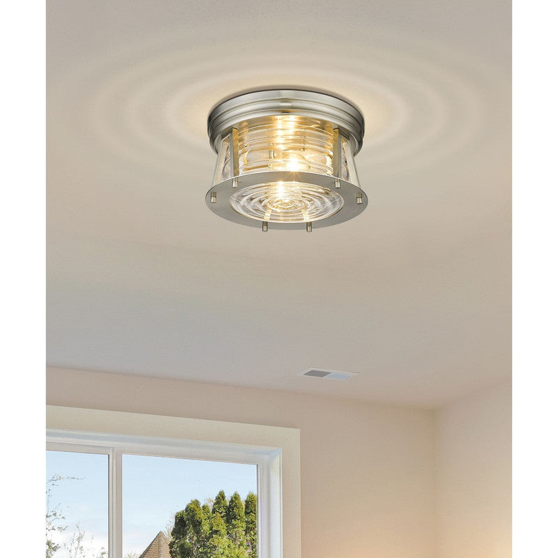 Z-Lite 491F2 - Cape Harbor 2 Light 12" Flush Mount