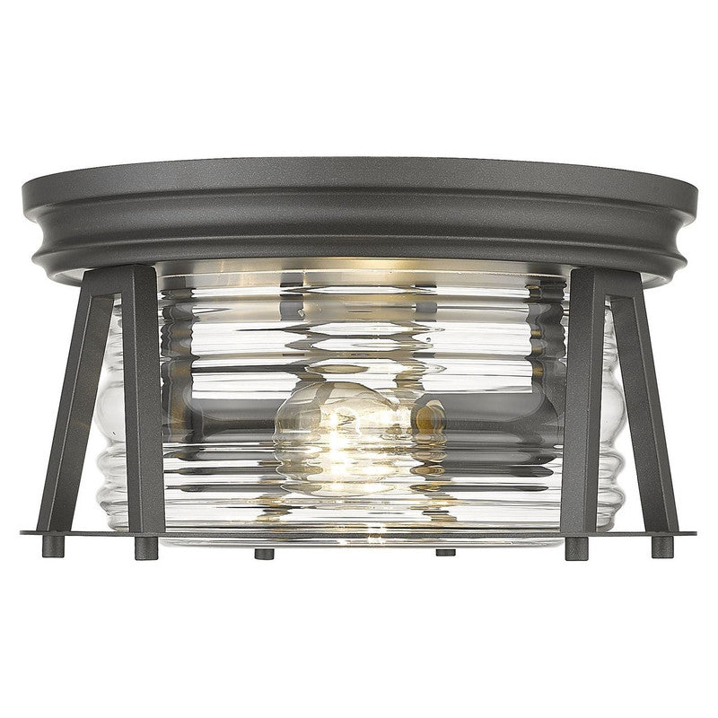 Z-Lite 491F2 - Cape Harbor 2 Light 12" Flush Mount