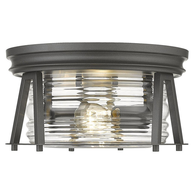 Z-Lite 491F2 - Cape Harbor 2 Light 12" Flush Mount