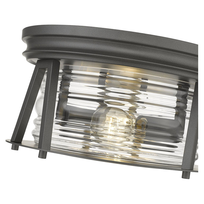Z-Lite 491F2 - Cape Harbor 2 Light 12" Flush Mount