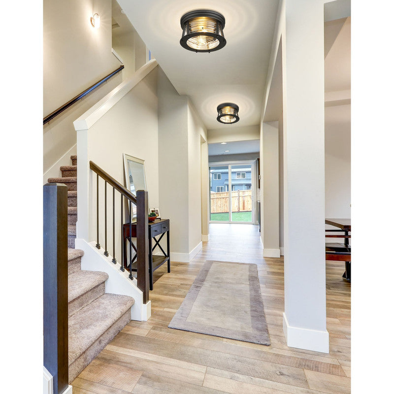 Z-Lite 491F2 - Cape Harbor 2 Light 12" Flush Mount