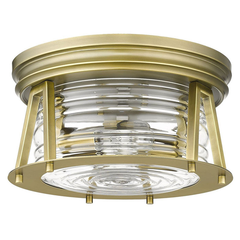 Z-Lite 491F2 - Cape Harbor 2 Light 12" Flush Mount