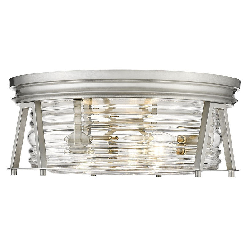 Z-Lite 491F3 - Cape Harbor 3 Light 16" Flush Mount