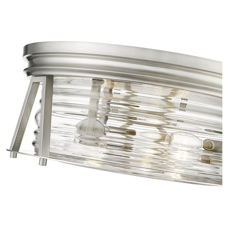 Z-Lite 491F3 - Cape Harbor 3 Light 16" Flush Mount
