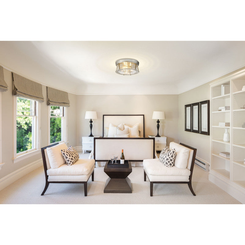 Z-Lite 491F3 - Cape Harbor 3 Light 16" Flush Mount