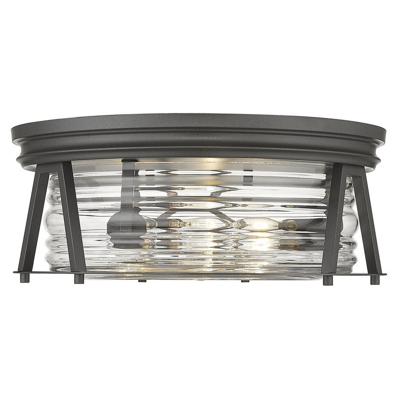 Z-Lite 491F3 - Cape Harbor 3 Light 16" Flush Mount