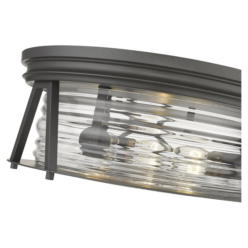 Z-Lite 491F3 - Cape Harbor 3 Light 16" Flush Mount