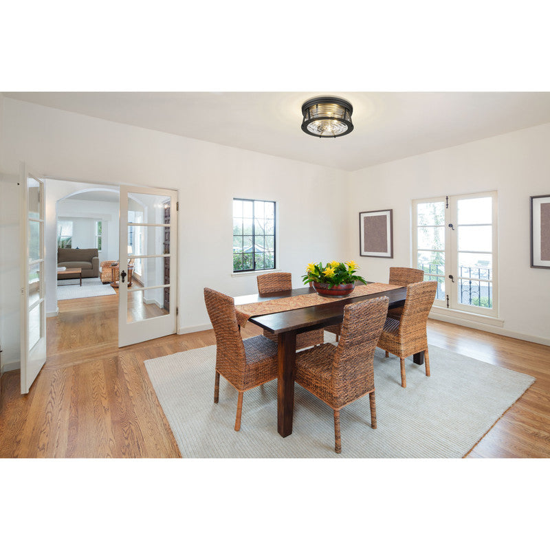 Z-Lite 491F3 - Cape Harbor 3 Light 16" Flush Mount