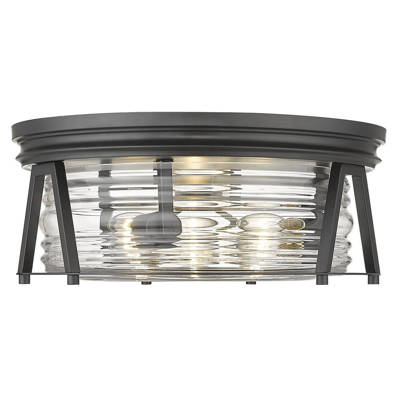 Z-Lite 491F3 - Cape Harbor 3 Light 16" Flush Mount