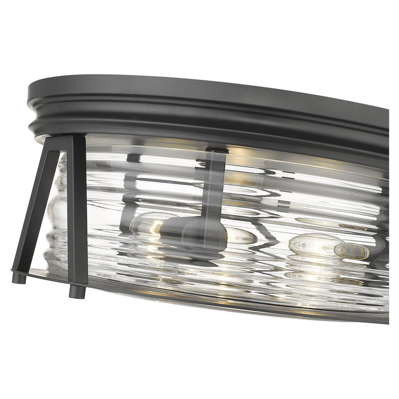 Z-Lite 491F3 - Cape Harbor 3 Light 16" Flush Mount