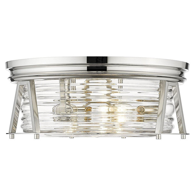 Z-Lite 491F3 - Cape Harbor 3 Light 16" Flush Mount