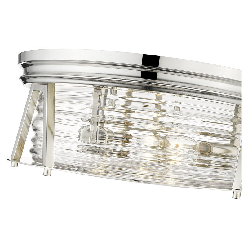 Z-Lite 491F3 - Cape Harbor 3 Light 16" Flush Mount