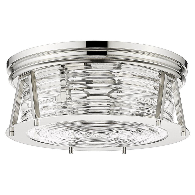 Z-Lite 491F3 - Cape Harbor 3 Light 16" Flush Mount