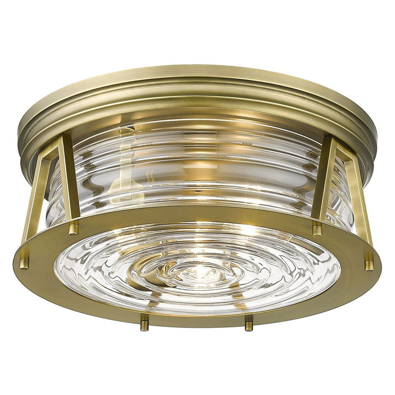 Z-Lite 491F3 - Cape Harbor 3 Light 16" Flush Mount