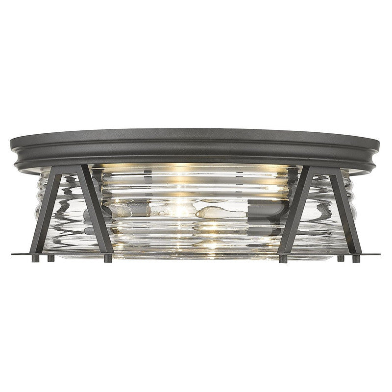 Z-Lite 491F4 - Cape Harbor 4 Light 20" Flush Mount