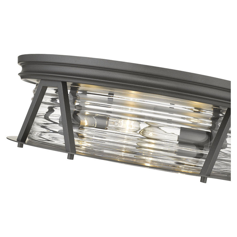 Z-Lite 491F4 - Cape Harbor 4 Light 20" Flush Mount