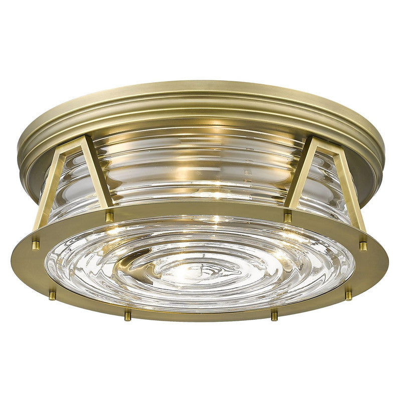 Z-Lite 491F4 - Cape Harbor 4 Light 20" Flush Mount