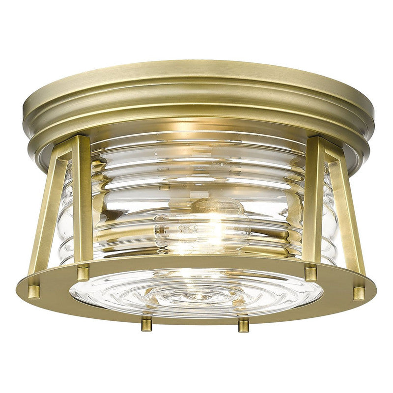 Z-Lite 491F2 - Cape Harbor 2 Light 12" Flush Mount