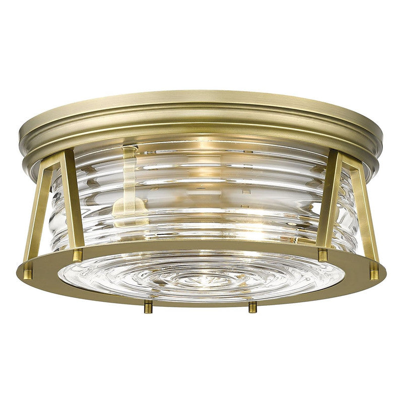 Z-Lite 491F3 - Cape Harbor 3 Light 16" Flush Mount