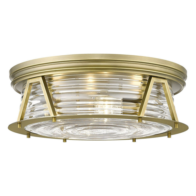 Z-Lite 491F4 - Cape Harbor 4 Light 20" Flush Mount