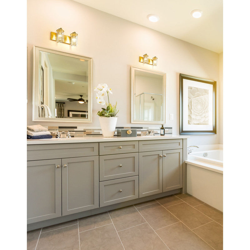 Z-Lite 492-2V - Beckett 2 Light 16" Vanity Light