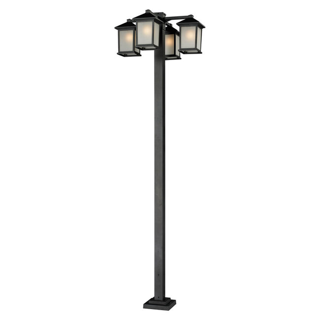 Z-Lite 507-4-536P - Holbrook 4 Light 30" Post Mount