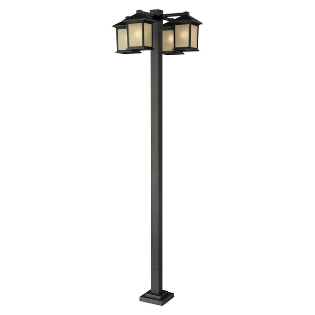 Z-Lite 507-4-536P - Holbrook 4 Light 30" Post Mount