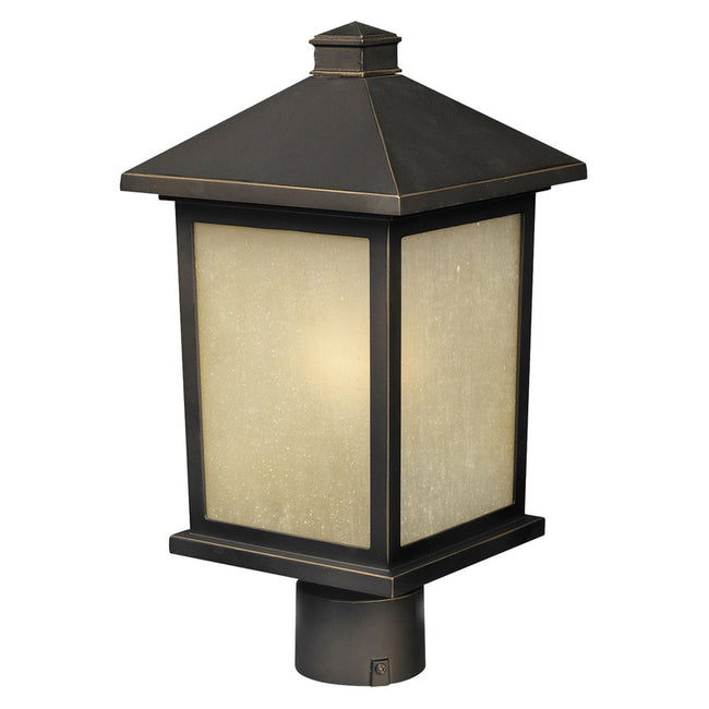 Z-Lite 507PHB - Holbrook 1 Light 10" Post Mount