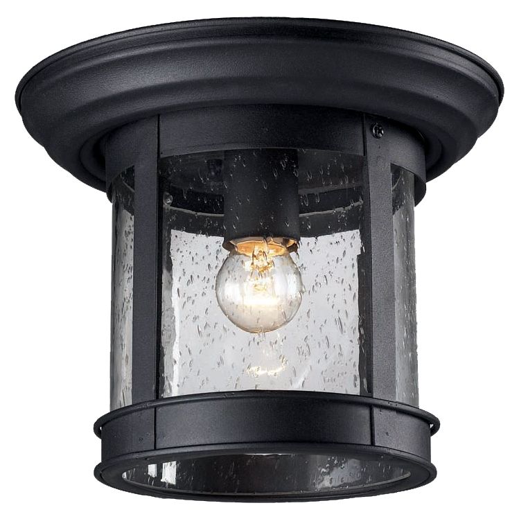 Z-Lite 515F - Outdoor Flush Mount 1 Light 10" Flush Mount