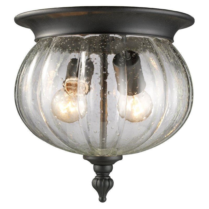 Z-Lite 516F - Belmont 2 Light 10" Flush Mount