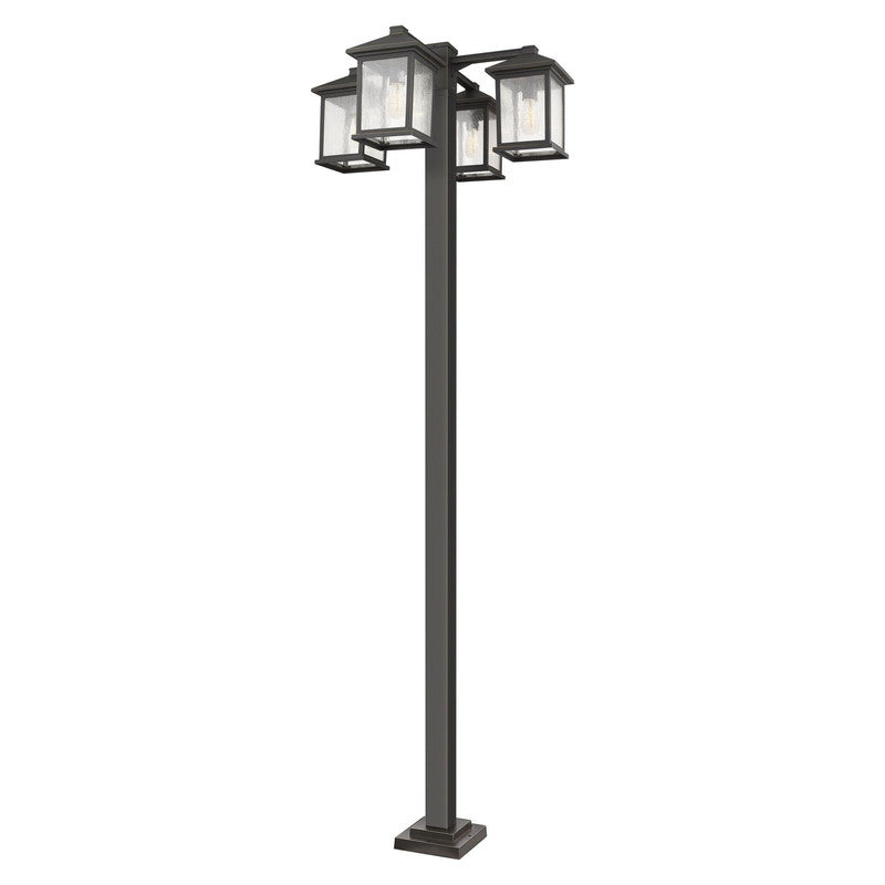 Z-Lite 531-4-536P - Portland 4 Light 30" Post Mount