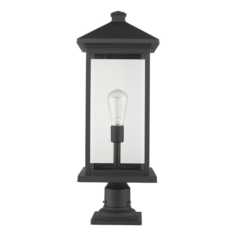 Z-Lite 531PHBXLR-533PM - Portland 1 Light 10" Pier Mount
