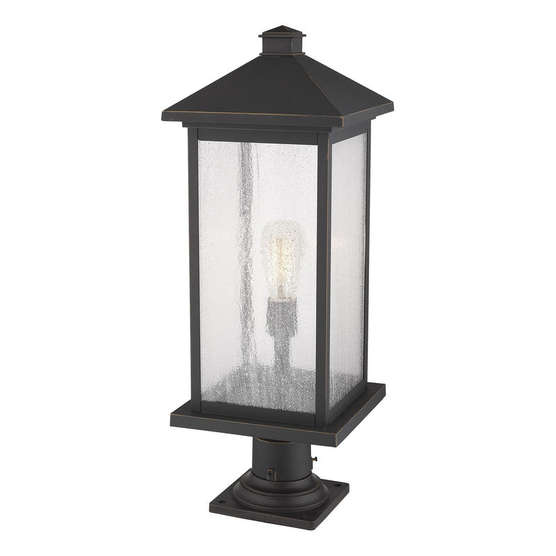 Z-Lite 531PHBXLR-533PM - Portland 1 Light 10" Pier Mount