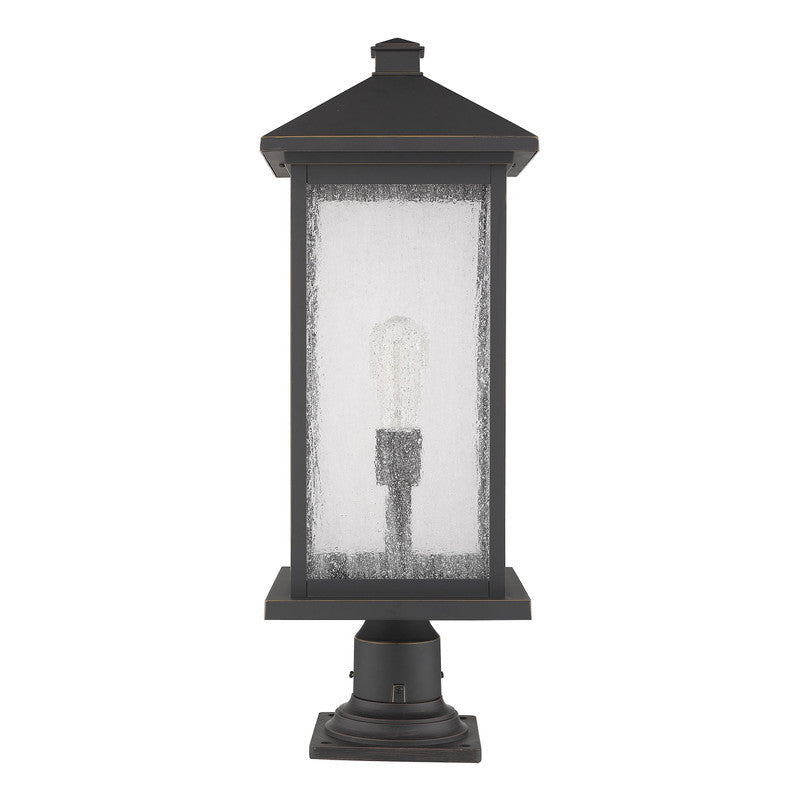 Z-Lite 531PHBXLR-533PM - Portland 1 Light 10" Pier Mount