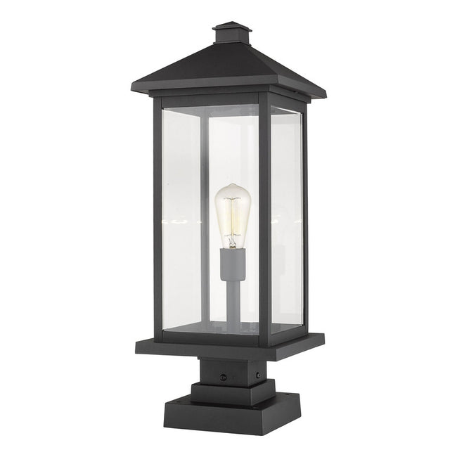 Z-Lite 531PHBXLS-SQPM - Portland 1 Light 10" Pier Mount