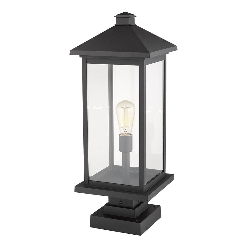 Z-Lite 531PHBXLS-SQPM - Portland 1 Light 10" Pier Mount