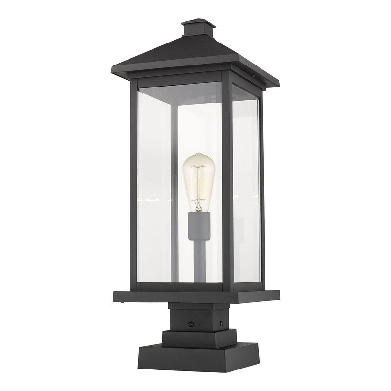 Z-Lite 531PHBXLS-SQPM - Portland 1 Light 10" Pier Mount