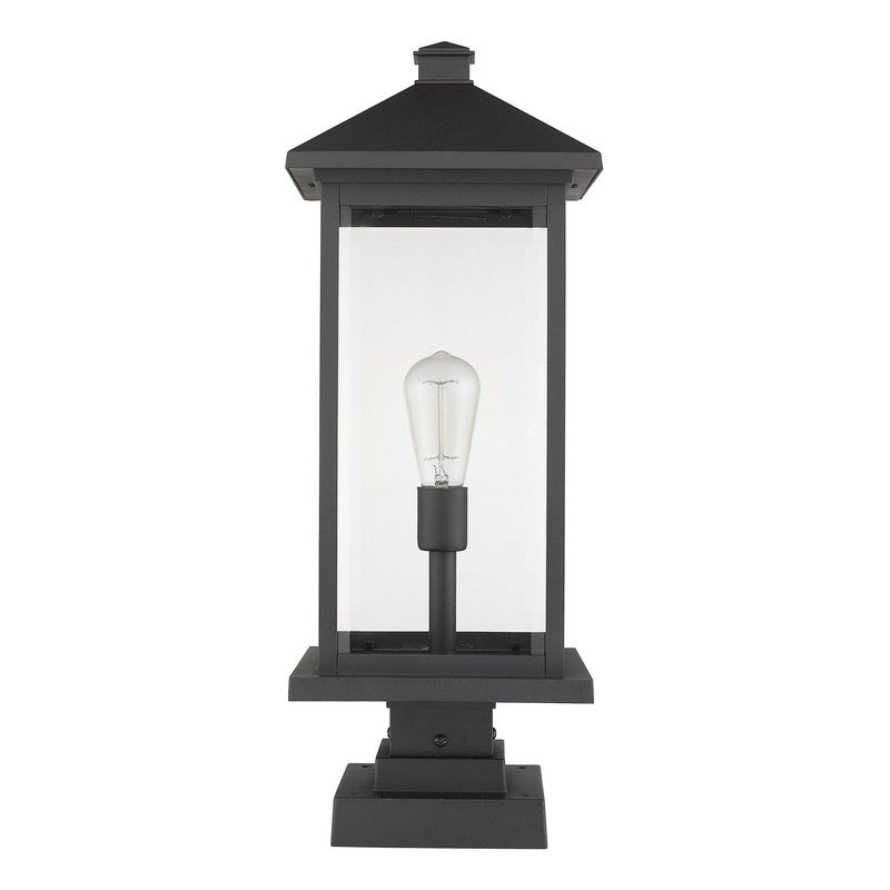 Z-Lite 531PHBXLS-SQPM - Portland 1 Light 10" Pier Mount