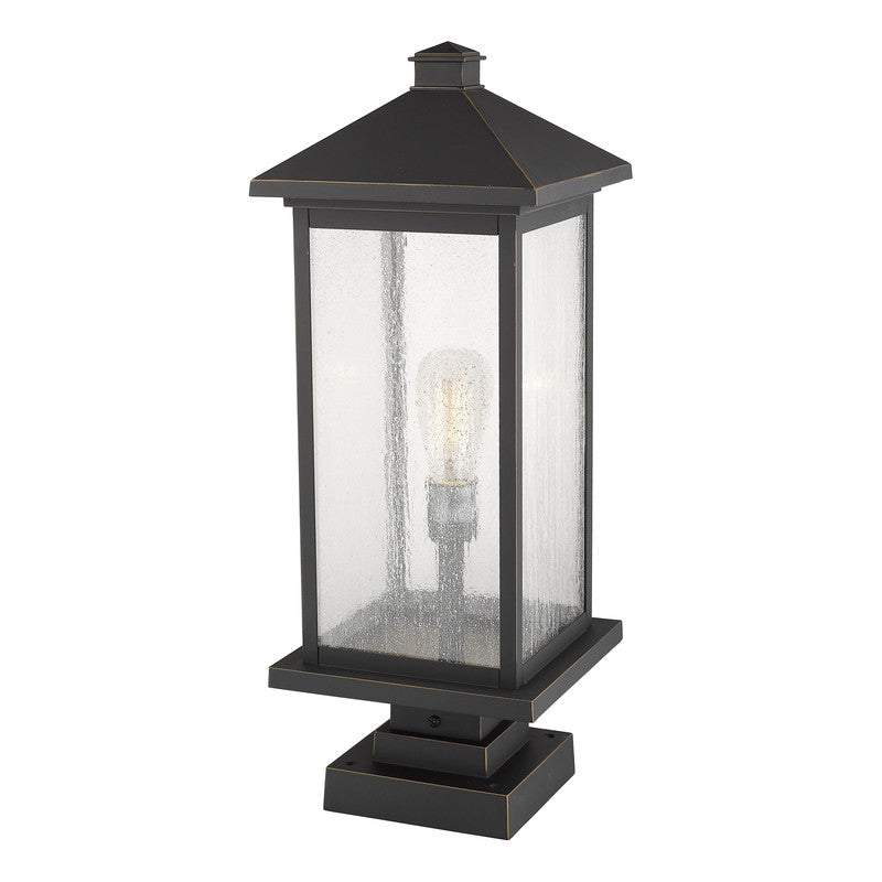 Z-Lite 531PHBXLS-SQPM - Portland 1 Light 10" Pier Mount