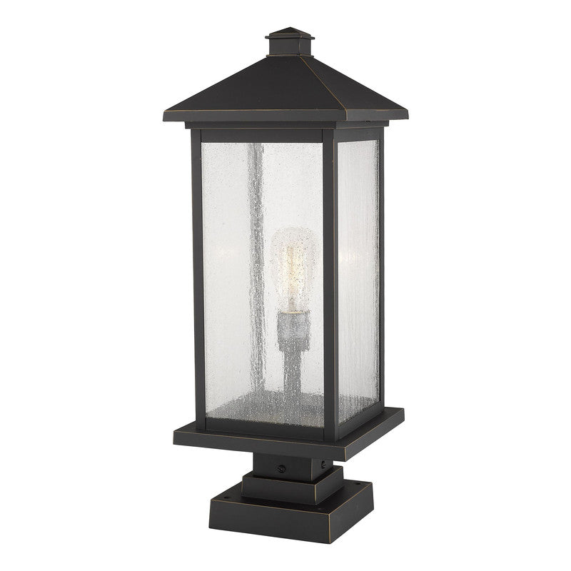 Z-Lite 531PHBXLS-SQPM - Portland 1 Light 10" Pier Mount