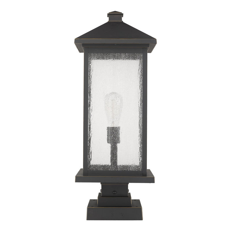 Z-Lite 531PHBXLS-SQPM - Portland 1 Light 10" Pier Mount