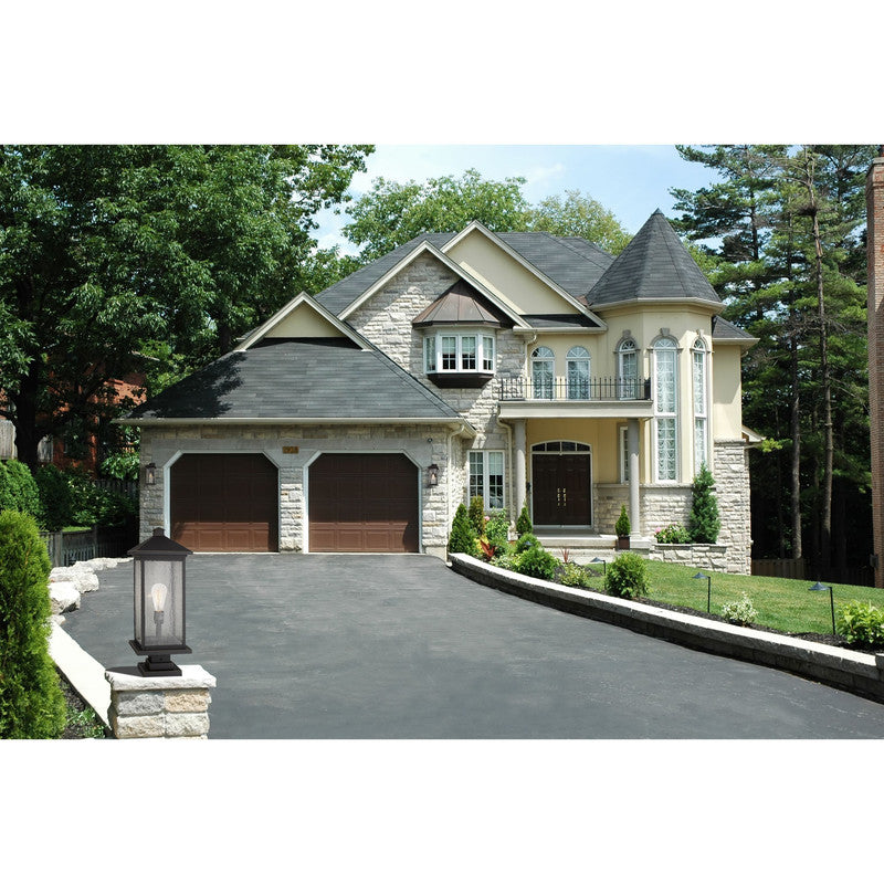 Z-Lite 531PHBXLS-SQPM - Portland 1 Light 10" Pier Mount